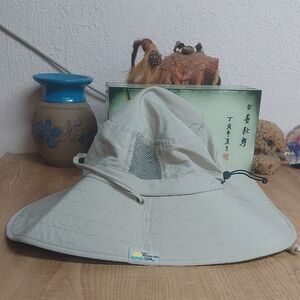 Beige Sun Protection Hat Adults Like New